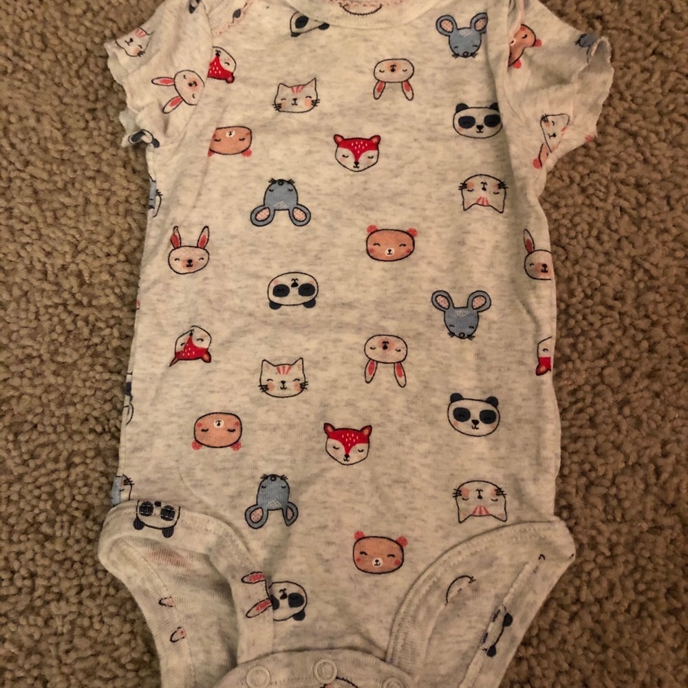 bodysuit and a pair of leggings